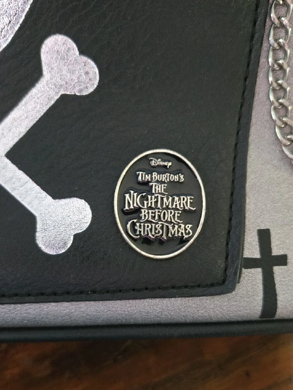 The Nightmare Before Chritmas Backpack with Zero Wallet